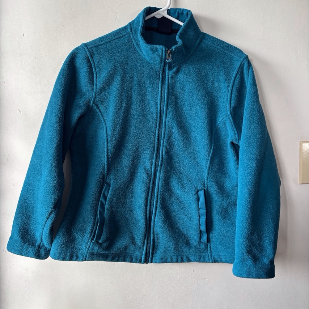 Lands’End size M Petite fleece jacket